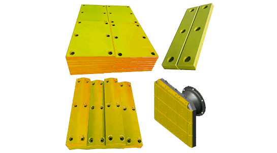 Prontal Frame Pad Rubber Fender